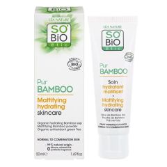 Pur Bamboo - Mattifying kosteuttava kasvovoide normaalista sekaiholle (50ML)