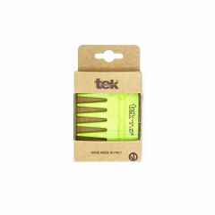 Lime detangling comb ( wood FSC)
