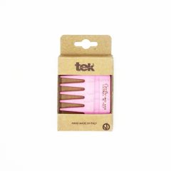Pink Ash Wood Afro Comb (FSC)