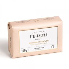 Hellävarainen hajustettu palasaippua - Oliivinkukka (125g)