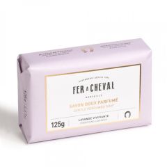 Hellävarainen hajustettu palasaippua - Energisoiva laventeli (125g)