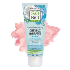 Bio kosteuttava Kookos hiustenhoitoaine - Kuivuneille hiuksille (200ml) 
