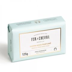 Hellävarainen hajustettu palasaippua - Aqua-mandariini (125g)
