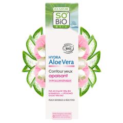 Bio Aloe Vera rauhoittava silmänympärysvoide - Herkälle & reaktiiviselle iholle (15ml)